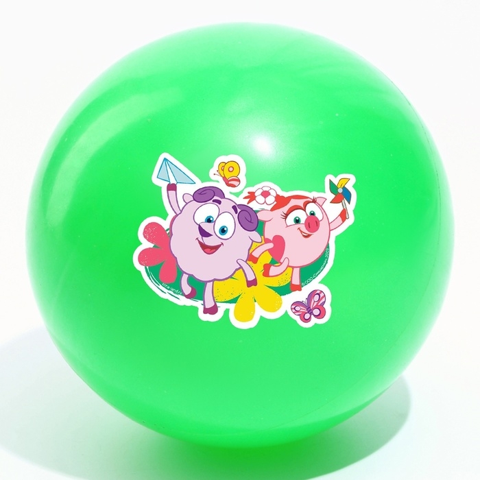 Мяч детский Смешарики «Нюша и Бараш», 16 см, 50 г, МИКС Мяч детский Смешарики «Нюша и Бараш», 16 см, 50 г, МИКС