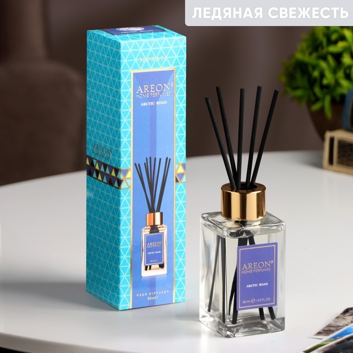 Диффузор ароматический Areon Sticks Premium Mosaik, ледяная свежесть 85 мл Диффузор ароматический Areon Sticks Premium Mosaik, ледяная свежесть 85 мл