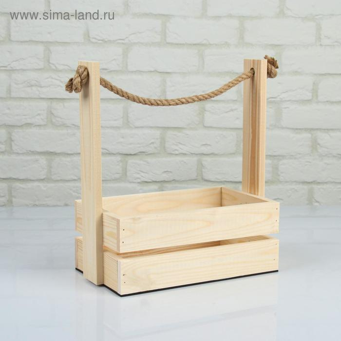 Набор кашпо деревянных 3 в 1 (30.5×18.5×35; 25.5×15×30; 20×12×23)  Набор кашпо деревянных 3 в 1 (30.5×18.5×35; 25.5×15×30; 20×12×23) "Аром", натуральная сосна