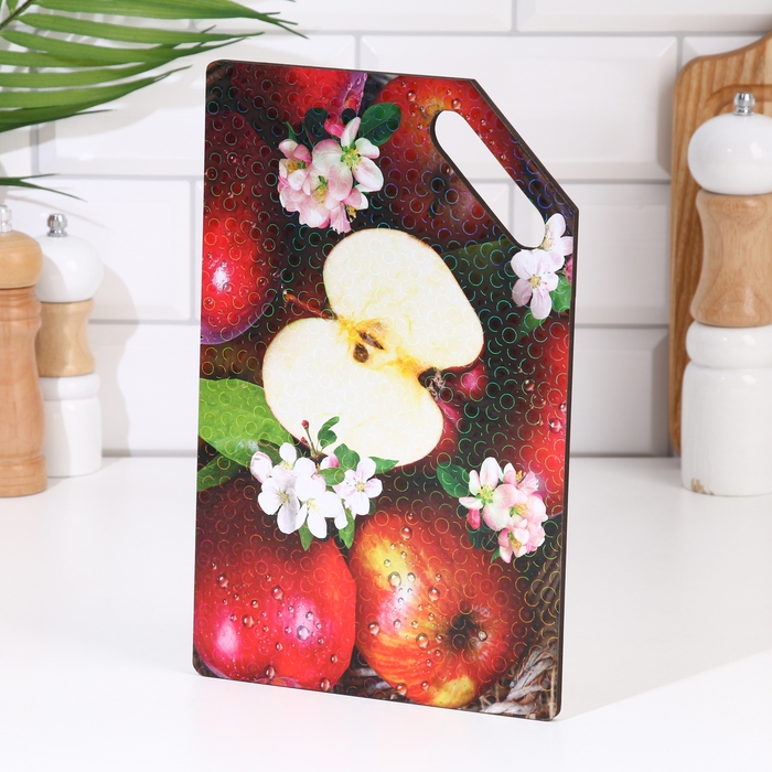 Доска разделочная  Доска разделочная "Сочное яблоко"  27х18 см