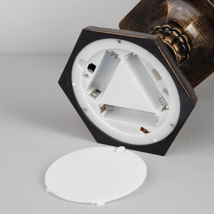 Светодиодная фигура «Дед Мороз в лесу» 13 × 30 × 13 см, пластик, батарейки ААх3 (не в комплекте), свечение тёплое белое Светодиодная фигура «Дед Мороз в лесу» 13 × 30 × 13 см, пластик, батарейки ААх3 (не в комплекте), свечение тёплое белое