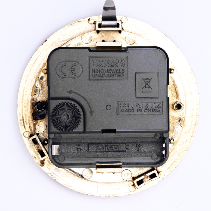 Часы настольные интерьерные на батарейках Часы настольные интерьерные на батарейках "Каминные. Лев", 18.5 х 29 см, цифеблат d-7 см