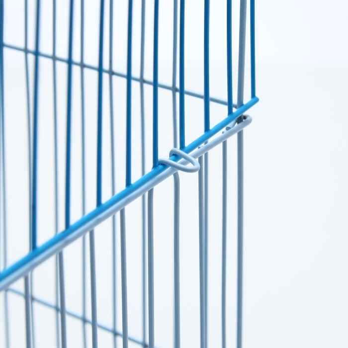 Клетка для птиц укомплектованная Bd-1/4f, 30 х 23 х 39 см, голубая Клетка для птиц укомплектованная Bd-1/4f, 30 х 23 х 39 см, голубая