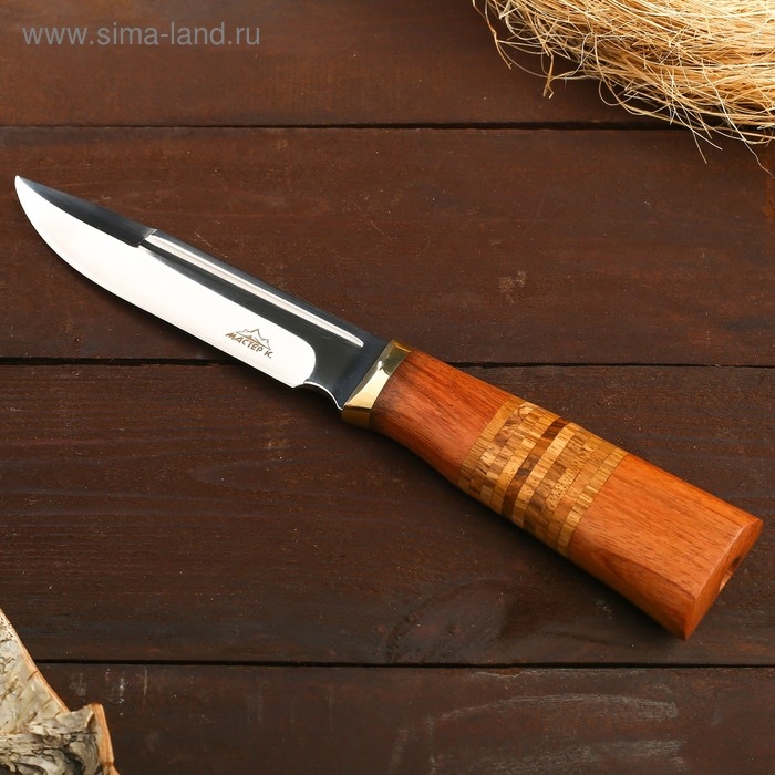 Нож охотничий  Нож охотничий "Ролло" 26см, клинок 140мм/3,4мм, дерево