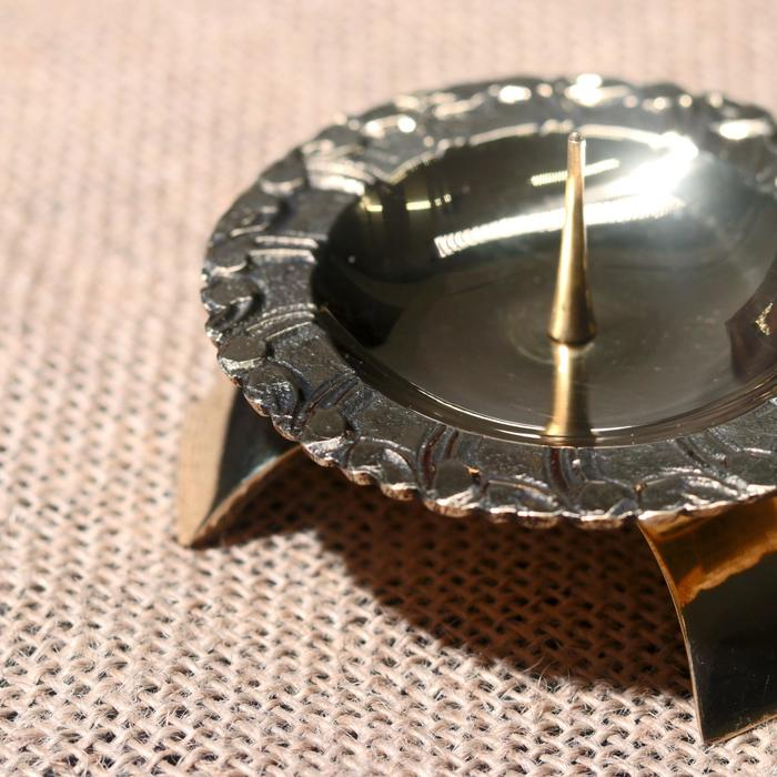 Подсвечник на 1 свечу Подсвечник на 1 свечу "Триумф" латунь