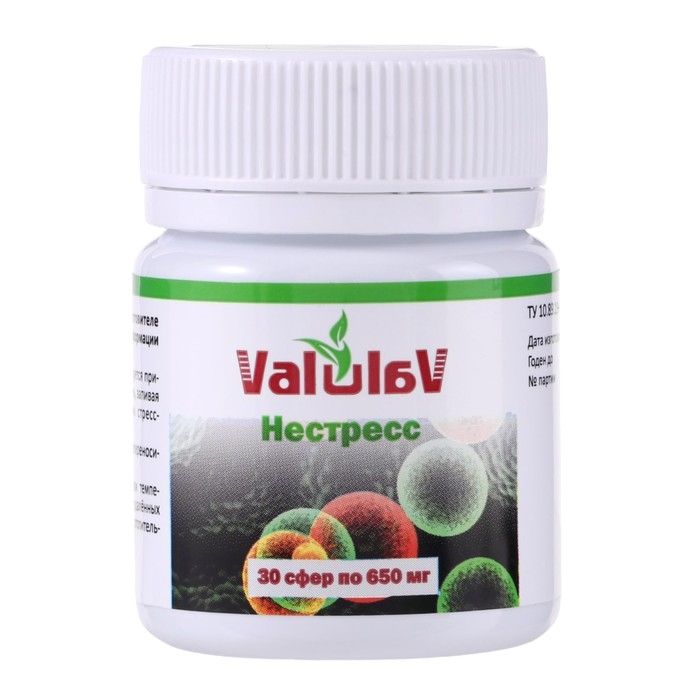 ValulaV нестресс, 30 сфер по 650 мг ValulaV нестресс, 30 сфер по 650 мг