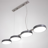 Светильник BayerLux 69931/4 LED 96Вт бело-серый 72х18х5,5-105 см