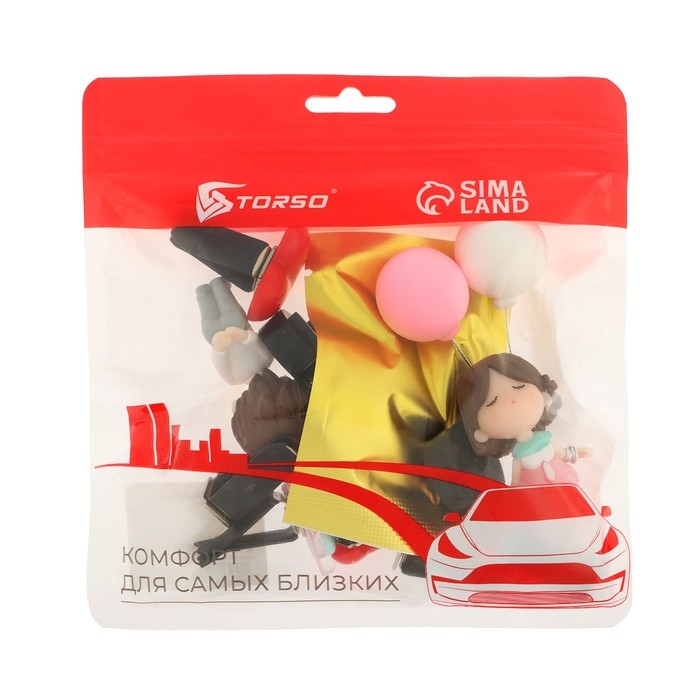 Игрушка в дефлектора авто, влюбленная парочка, к6 Игрушка в дефлектора авто, влюбленная парочка, к6