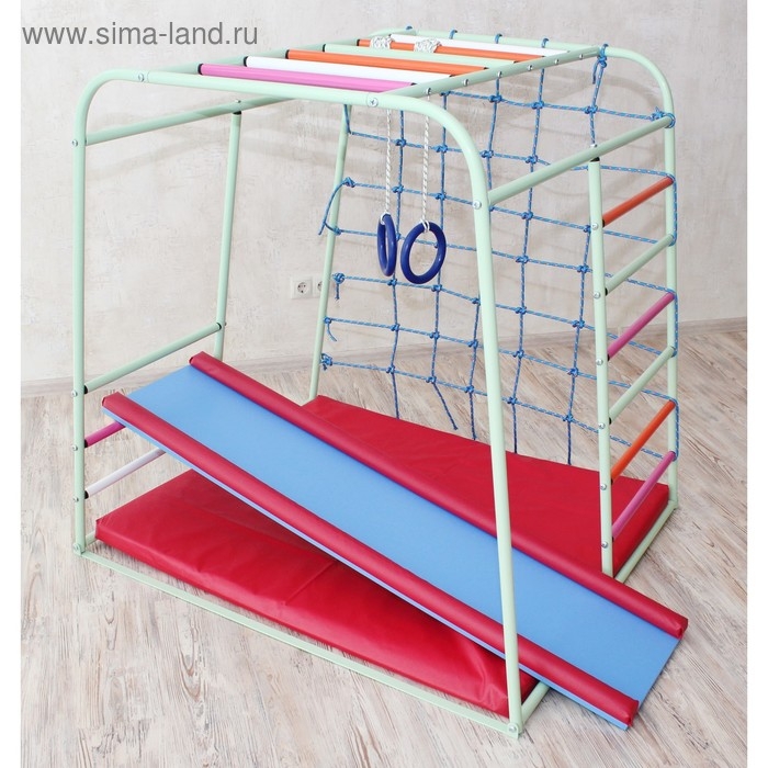 Детский спортивный комплекс ZABIAKA Cube, цвет фисташка Детский спортивный комплекс ZABIAKA Cube, цвет фисташка