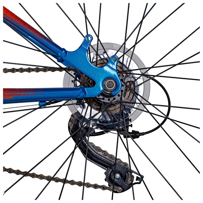 Велосипед 24 Велосипед 24" FOXX AZTEC, цвет синий, р. 12"