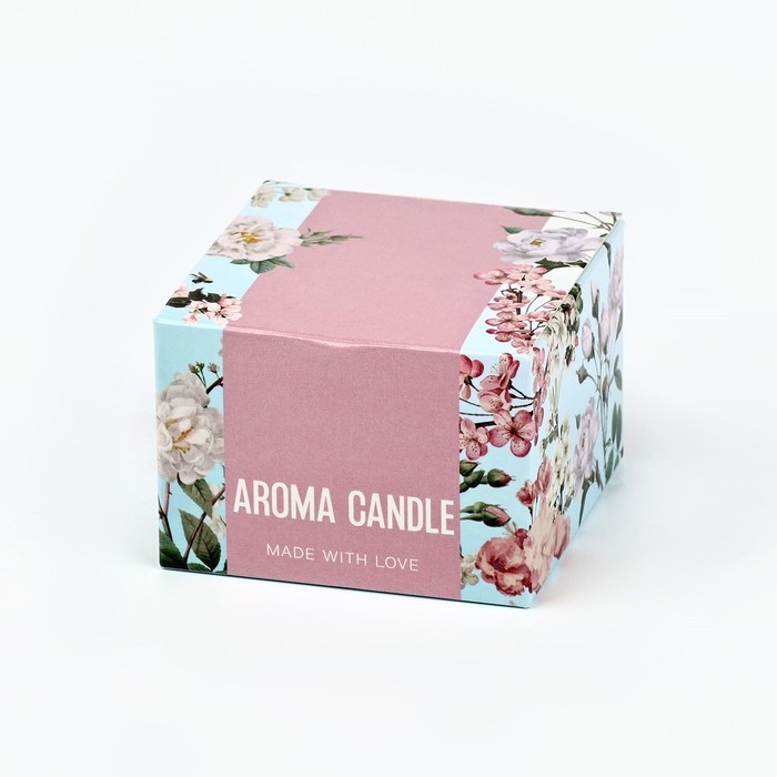 Свеча ароматическая в стекле «Создай атмосферу» с натуральными камнями: цветы, 6,8 х 5 см. Свеча ароматическая в стекле «Создай атмосферу» с натуральными камнями: цветы, 6,8 х 5 см.