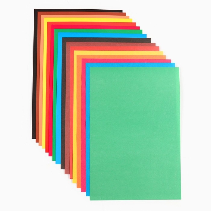 Набор  Набор "Щенячий патруль" А4: 8л цветного одностороннего картона + 8л цветной двусторонней бумаги