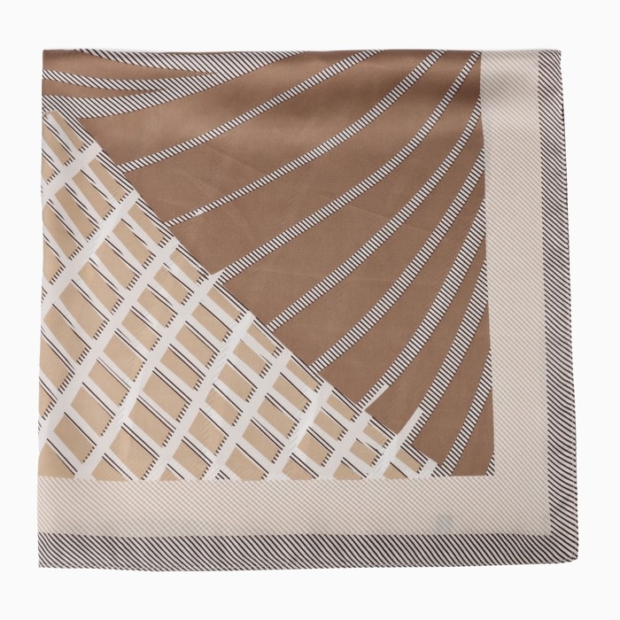 Платок женский MINAKU р-р 70*70 см, цв. коричневый Платок женский MINAKU р-р 70*70 см, цв. коричневый