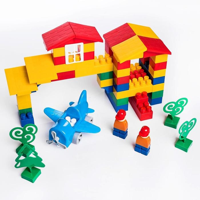 Конструктор «Моя авиация: Аэропорт», 77 деталей Конструктор «Моя авиация: Аэропорт», 77 деталей