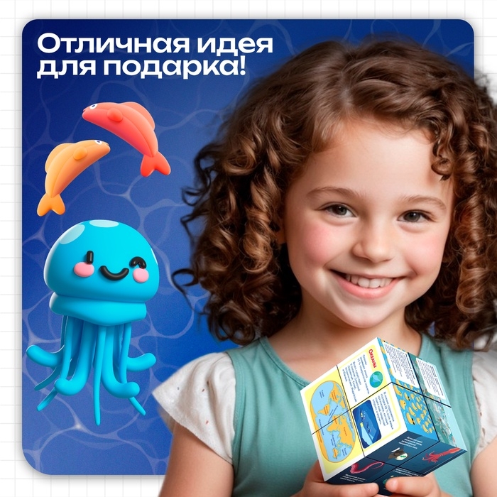 Развивающий трансформер «Умникуб: Океаны», 3+ Развивающий трансформер «Умникуб: Океаны», 3+