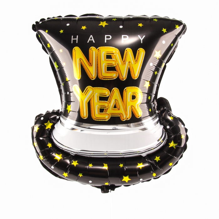 Шар фольгированный 25" &laquo;Новогодняя шляпа&raquo;