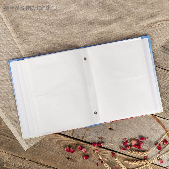 Фотоальбом на 200 фото 10х15 см Фотоальбом на 200 фото 10х15 см "Цветочная коллекция-4" МИКС