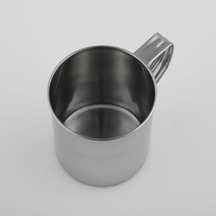 Кружка из нержавеющей стали Доляна «Индия», 330 мл, d=7,8 см Кружка из нержавеющей стали Доляна «Индия», 330 мл, d=7,8 см