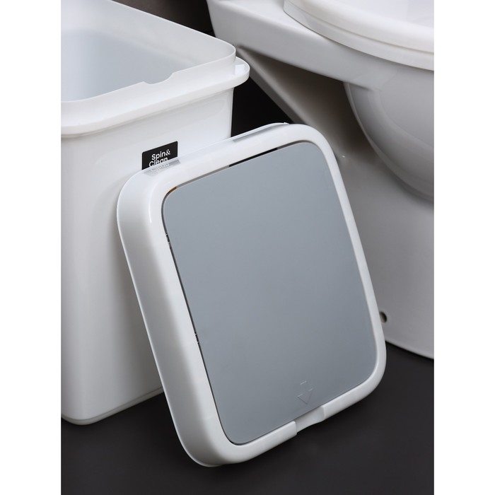 Контейнер для мусора Svip «Квадра», 25 л, цвет МИКС Контейнер для мусора Svip «Квадра», 25 л, цвет МИКС