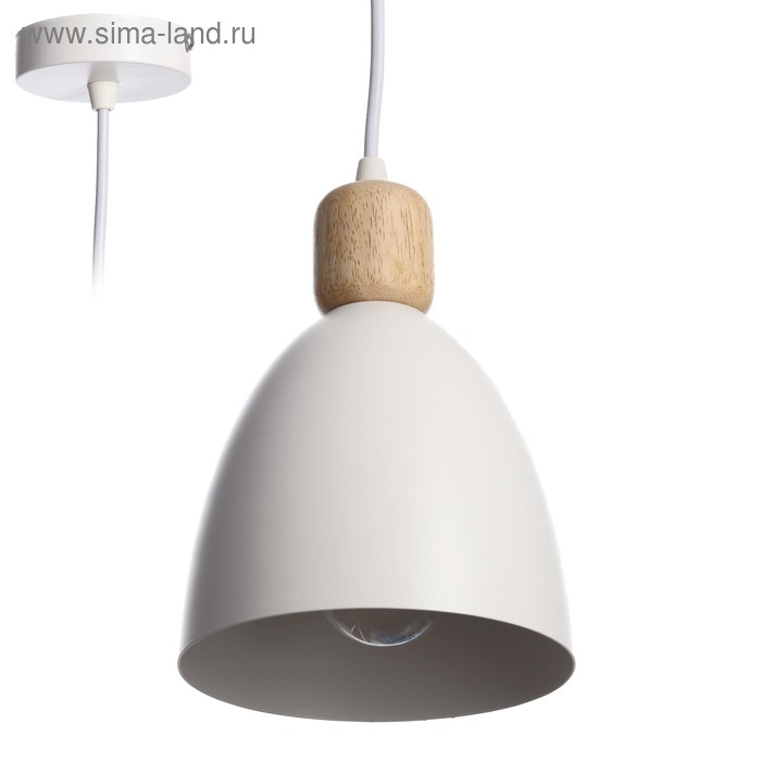 Светильник BayerLux Светильник BayerLux "Колпак" 1х40Вт E27 белый 14х14х100 см.