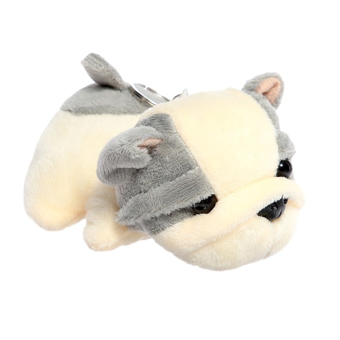 Мягкая игрушка «Щенок», на брелоке, цвета МИКС Мягкая игрушка «Щенок», на брелоке, цвета МИКС