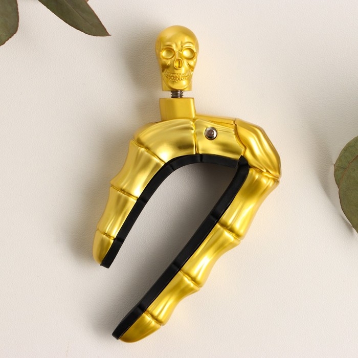 Каподастр для гитары Music Life Череп, золотой Каподастр для гитары Music Life Череп, золотой