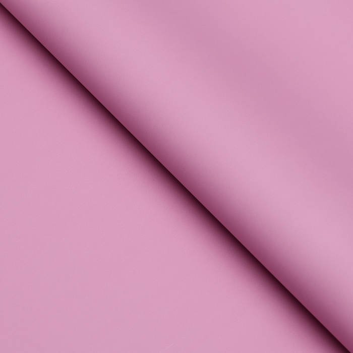 Пленка для цветов тонированная, матовая, розовая орхидея, 0,5 х 10 м ±1 см, 65 мкм