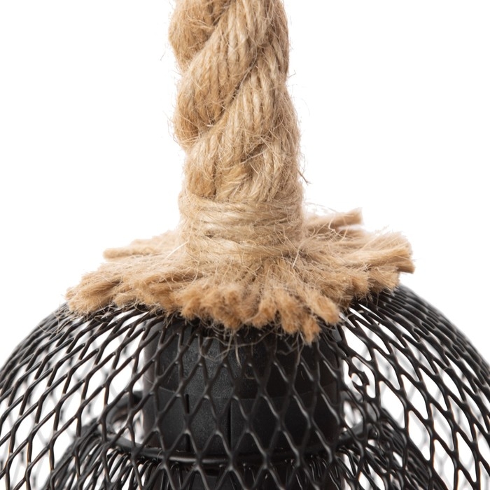 Светильник "Эндо" 8хЕ27 40Вт черный 150х140 см