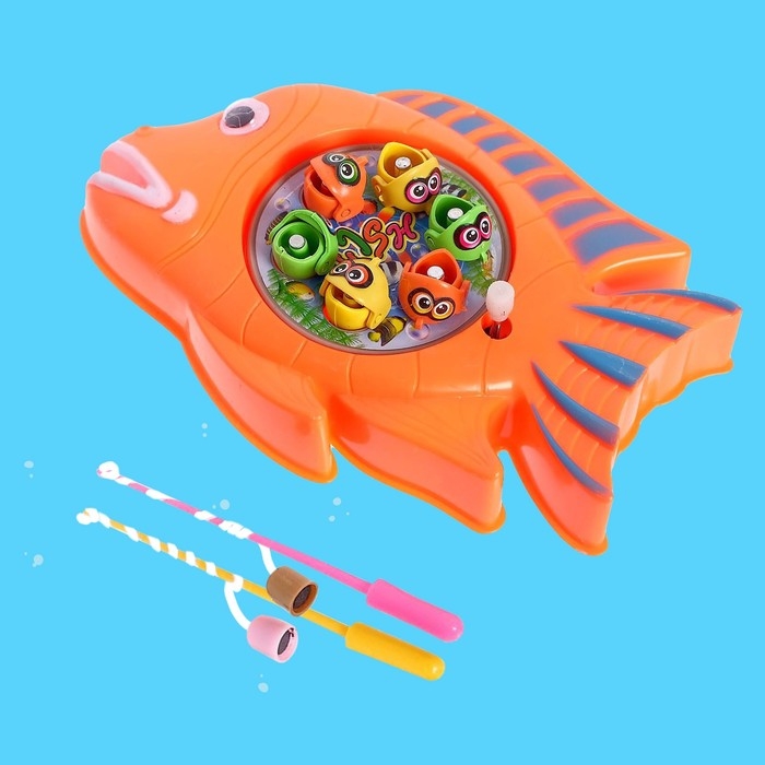 Рыбалка заводная «Рыбки», МИКС