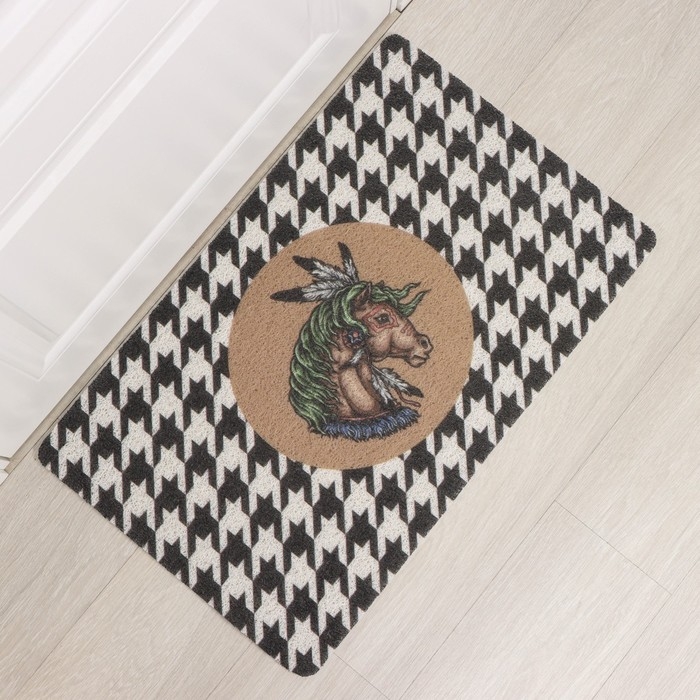 Коврик придверный Доляна «Айдахо», 48×78 см Коврик придверный Доляна «Айдахо», 48×78 см