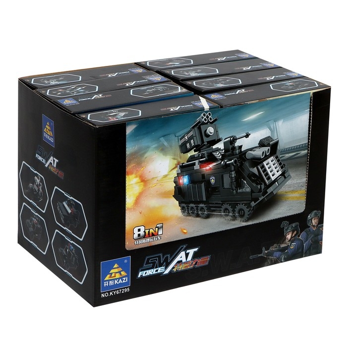 Конструктор Спецназ «Мобильный штаб», 8 в 1, МИКС Конструктор Спецназ «Мобильный штаб», 8 в 1, МИКС