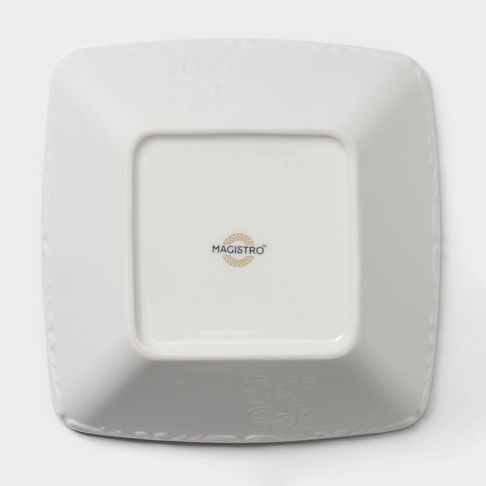 Салатник фарфоровый Magistro Kingdom, 750 мл, 16,5×5,8 см