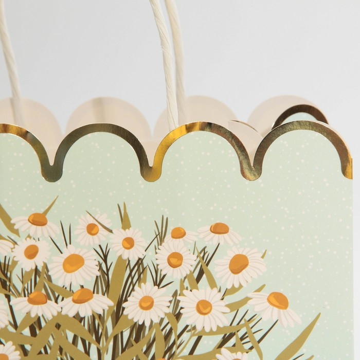 Пакет подарочный крафтовый, упаковка, &laquo;Stay with me&raquo;, 18 х 23 х 10 см