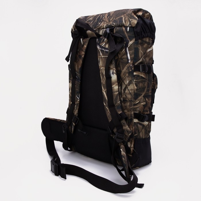Рюкзак туристический, Huntsman, 50 л, отдел на стяжке, 3 наружных кармана, цвет камыш Рюкзак туристический, Huntsman, 50 л, отдел на стяжке, 3 наружных кармана, цвет камыш