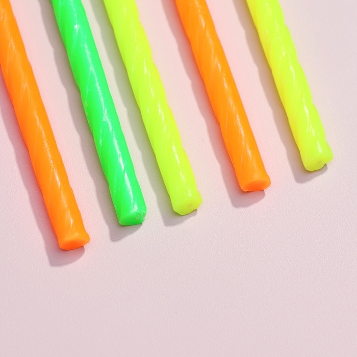 Свечи для торта  Свечи для торта "Красочные", 6,5 см, 12 шт