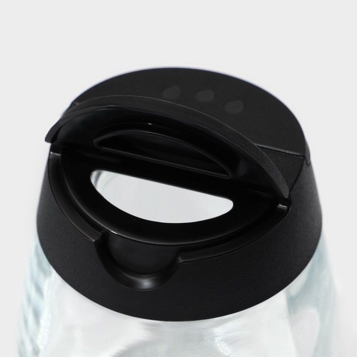 Набор баночек стеклянных для специй с пластмассовой крышкой Доляна «Отто», 140 мл, 6,2×8,4 см Набор баночек стеклянных для специй с пластмассовой крышкой Доляна «Отто», 140 мл, 6,2×8,4 см