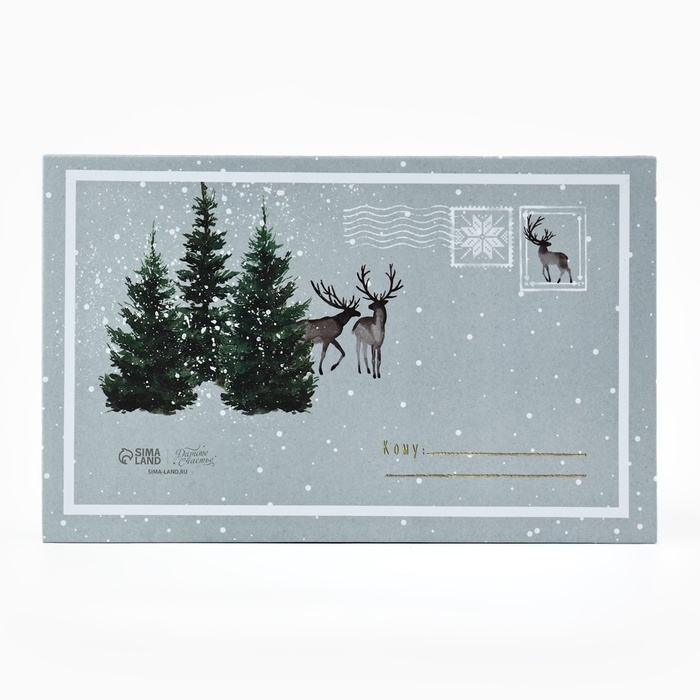 Коробка‒книга «Новогодняя ночь», 20 х 12.5 х 5 см, Новый год Коробка‒книга «Новогодняя ночь», 20 х 12.5 х 5 см, Новый год