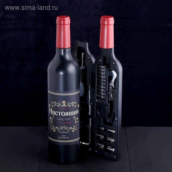 Набор инструментов «Настоящий мужчина», в бутылке, 23 предмета Набор инструментов «Настоящий мужчина», в бутылке, 23 предмета