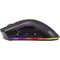 Мышь Defender Warlock GM-709L,беспровод,оптическая,RGB,2400 dpi,400 мАч,8 кнопок,USB,черная