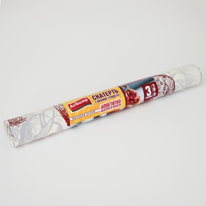 Скатерть без основы одноразовая двухсторонняя «Сладости», 110×180 см, рулон 3 шт Скатерть без основы одноразовая двухсторонняя «Сладости», 110×180 см, рулон 3 шт