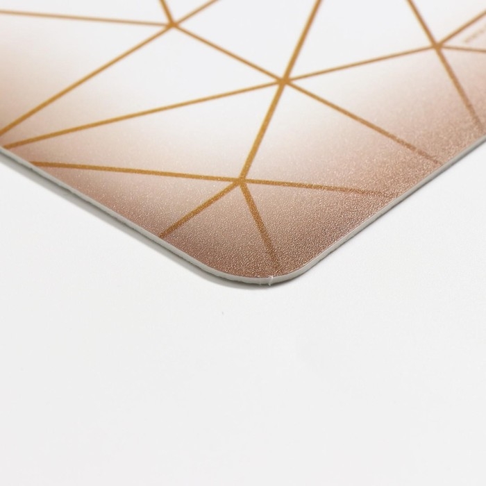 Коврик под миску  Коврик под миску "Пижон" с нескользящим основанием 43 х 28 см "Для верного друга"