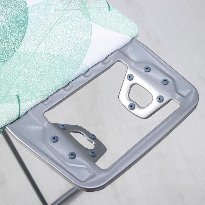 Доска гладильная Nika «Ника 3+», 122×34 см, два положения высоты 70,85 см, рисунок микс Доска гладильная Nika «Ника 3+», 122×34 см, два положения высоты 70,85 см, рисунок микс