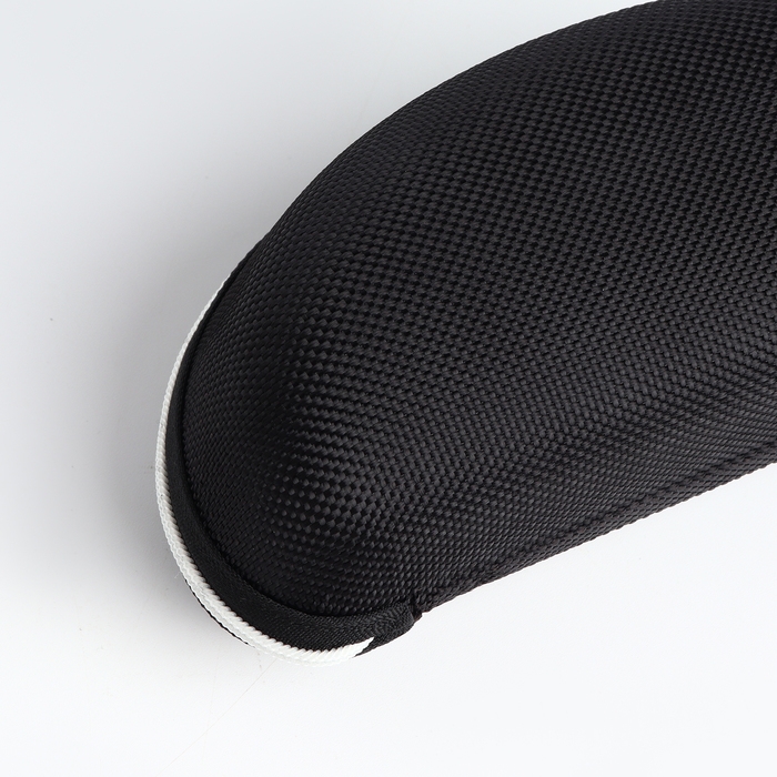 Футляр для очков на молнии, длина 17 см, цвет чёрный Футляр для очков на молнии, длина 17 см, цвет чёрный