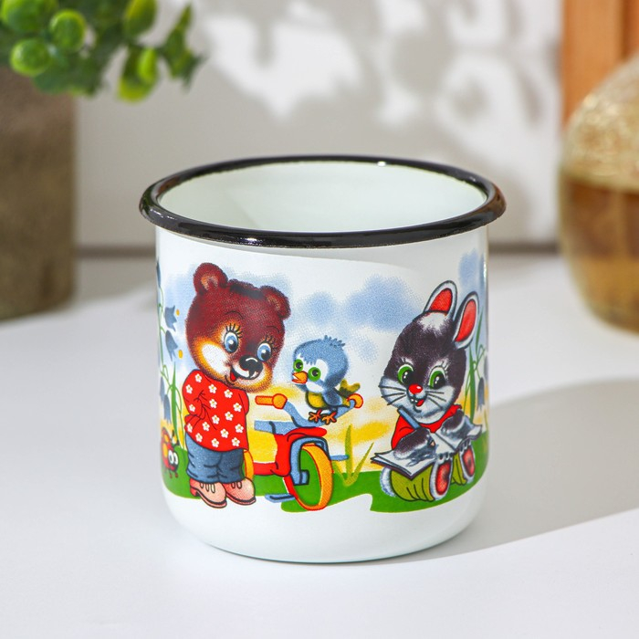 Набор посуды «Улыбка», 4 предмета: кастрюля 1,5 л, ковш 1 л, кружка 250 мл, миска 800 мл, индукция Набор посуды «Улыбка», 4 предмета: кастрюля 1,5 л, ковш 1 л, кружка 250 мл, миска 800 мл, индукция