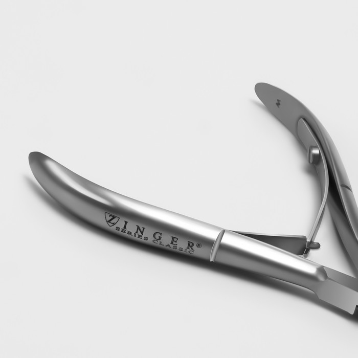 Кусачки маникюрные для кутикулы, двойная пружина, 10 см, длина лезвия - 5 мм, на блистере, цвет матовый серебристый, B-188 (450)-D(FD)-SH LJ Кусачки маникюрные для кутикулы, двойная пружина, 10 см, длина лезвия - 5 мм, на блистере, цвет матовый серебристый, B-188 (450)-D(FD)-SH LJ