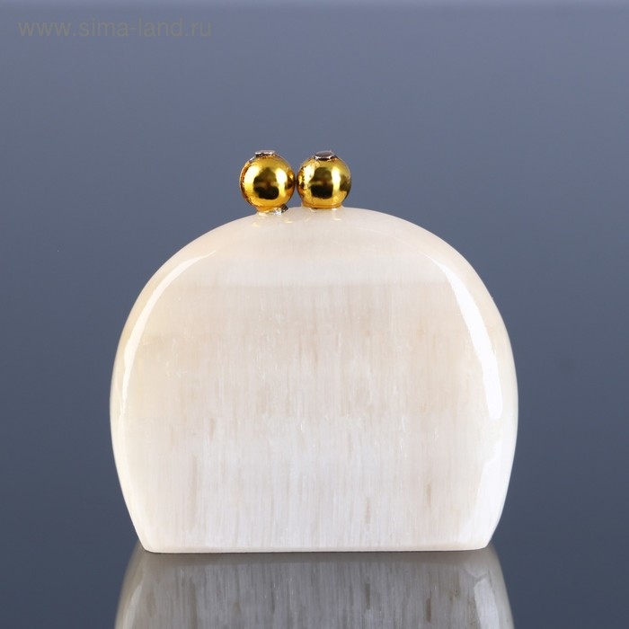 Сувенир «Кошелек богатства», 4 х4,5 см селенит Сувенир «Кошелек богатства», 4 х4,5 см селенит