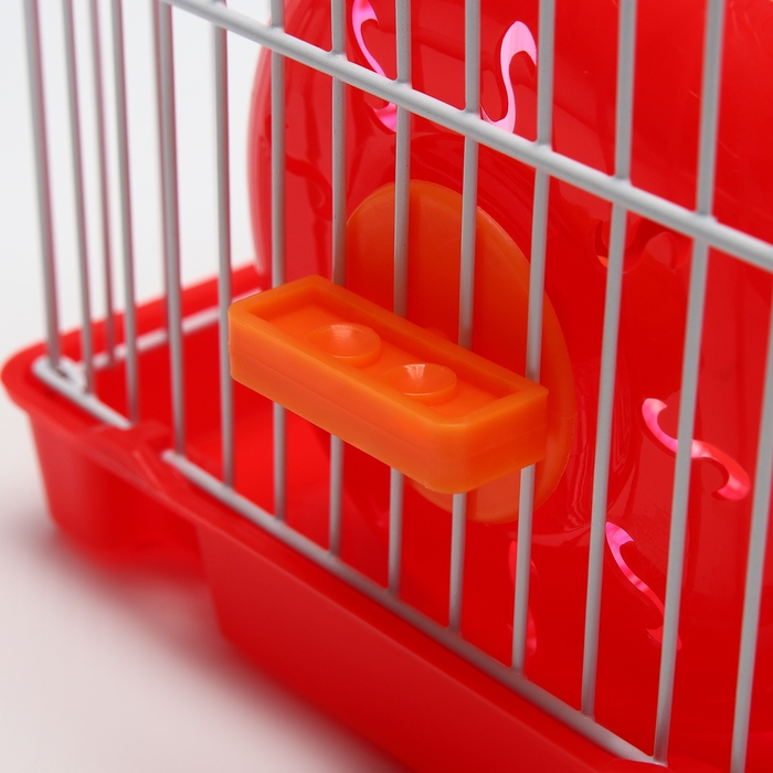 Клетка для грызунов укомплектованная RT-2q, 22 х 16 х 20 см, красная (фасовка 30 шт) Клетка для грызунов укомплектованная RT-2q, 22 х 16 х 20 см, красная (фасовка 30 шт)