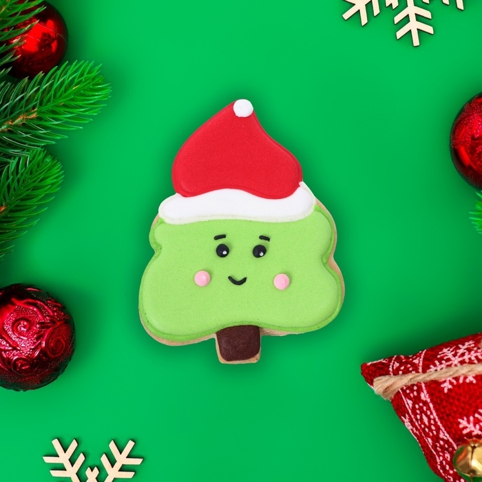 Новый год. Печенье «Елочное украшение» 35 гр (1кор=15 шт) Новый год. Печенье «Елочное украшение» 35 гр (1кор=15 шт)