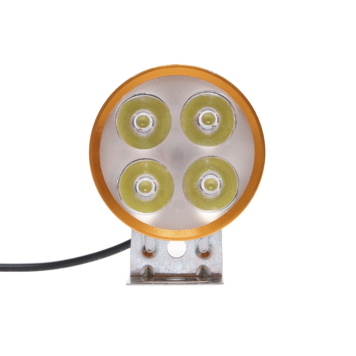 Фара cветодиодная для мототехники, 4 LED, IP67, 4 Вт, направленный свет Фара cветодиодная для мототехники, 4 LED, IP67, 4 Вт, направленный свет