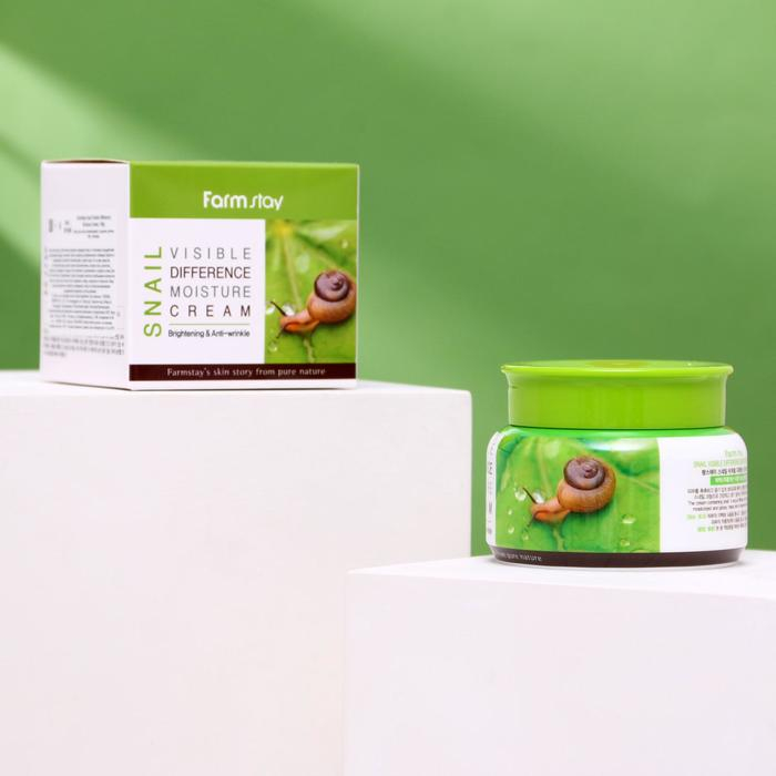 Крем для лица FarmStay, увлажняющий, с муцином улитки, 100 г Крем для лица FarmStay, увлажняющий, с муцином улитки, 100 г
